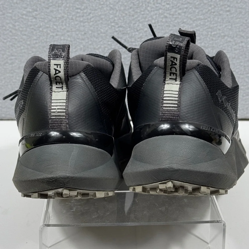Columbia Hiking‎ Shoes Womens 12 Black Facet 15 Trail Running Low Top BL0131-010